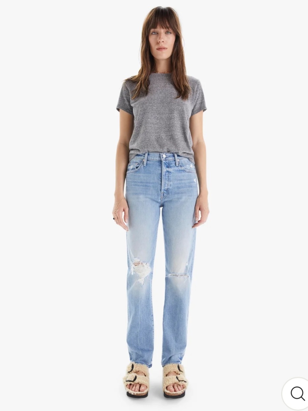 Mother Superior The Huffy Skimp Rope's End Jeans Size 34
